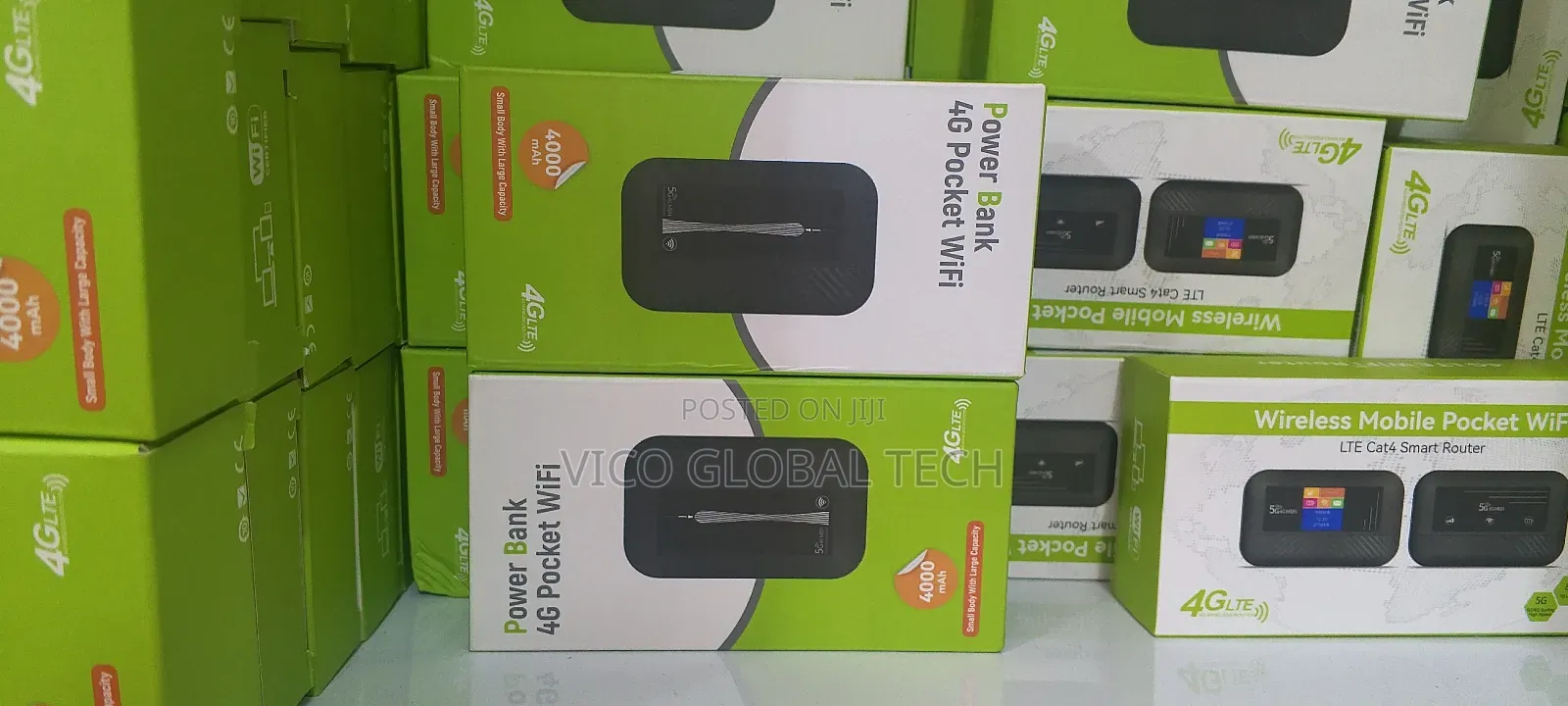 4g Pocket Mifi With Power Bank
