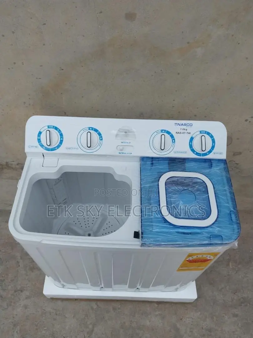 Newfangled Nasco 7kg Twintub Semi Auto Washing Machine