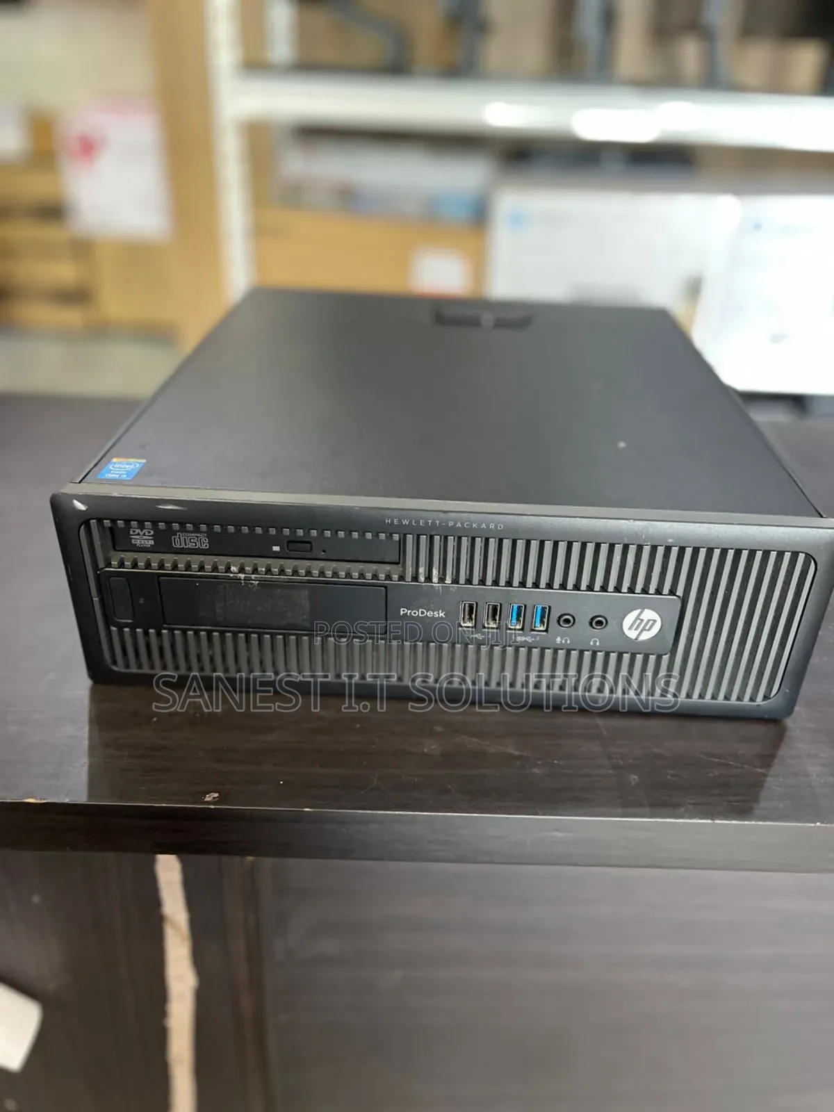 Desktop Computer HP ProDesk 400 8GB Intel Core I5 HDD 500GB