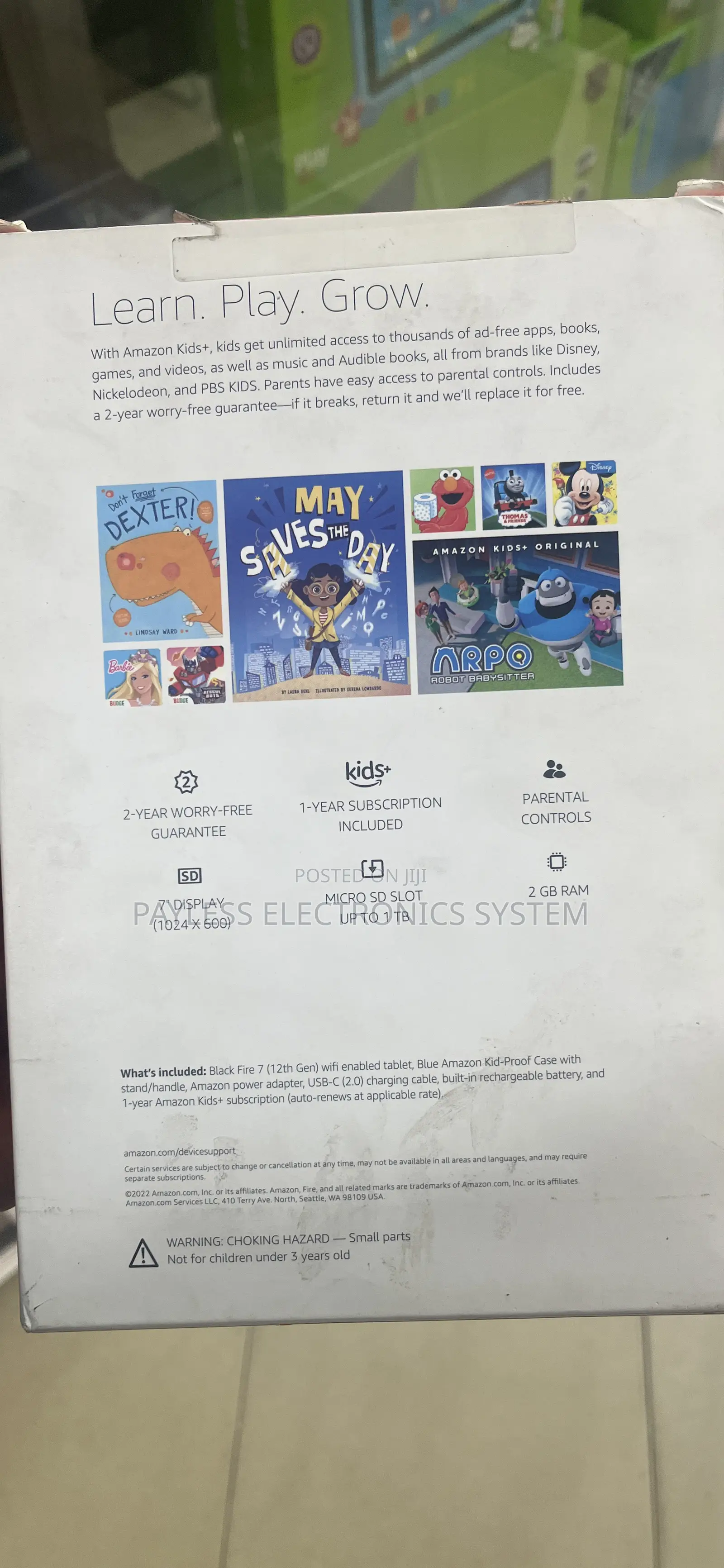 New Amazon Fire HD 8 Kids Pro 32 GB