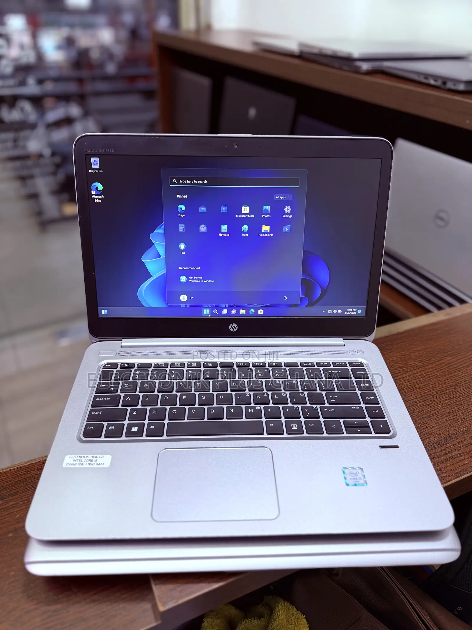 Laptop HP EliteBook Folio 1040 G3 8GB Intel Core i5 SSD 256GB