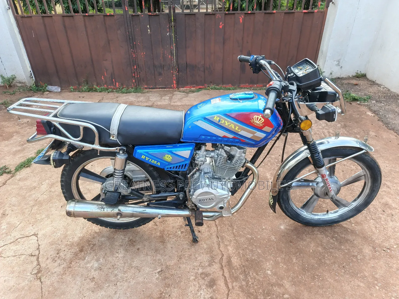 Royal Motorcycle 2023 Blue