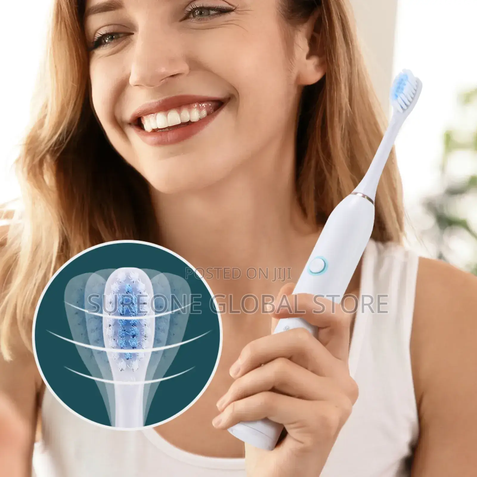 Electric Toothbrush for Teeth Brushes 6 Modes