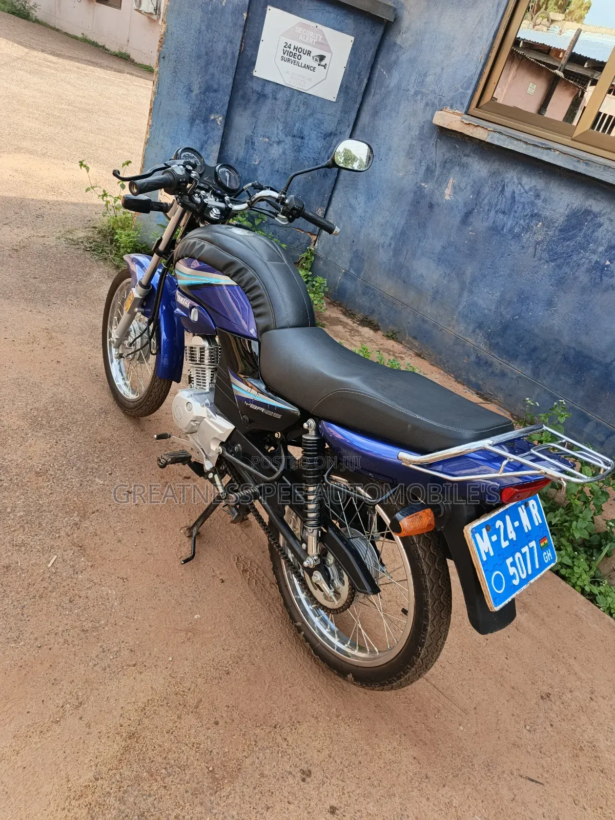Yamaha YBR125 2024 Blue
