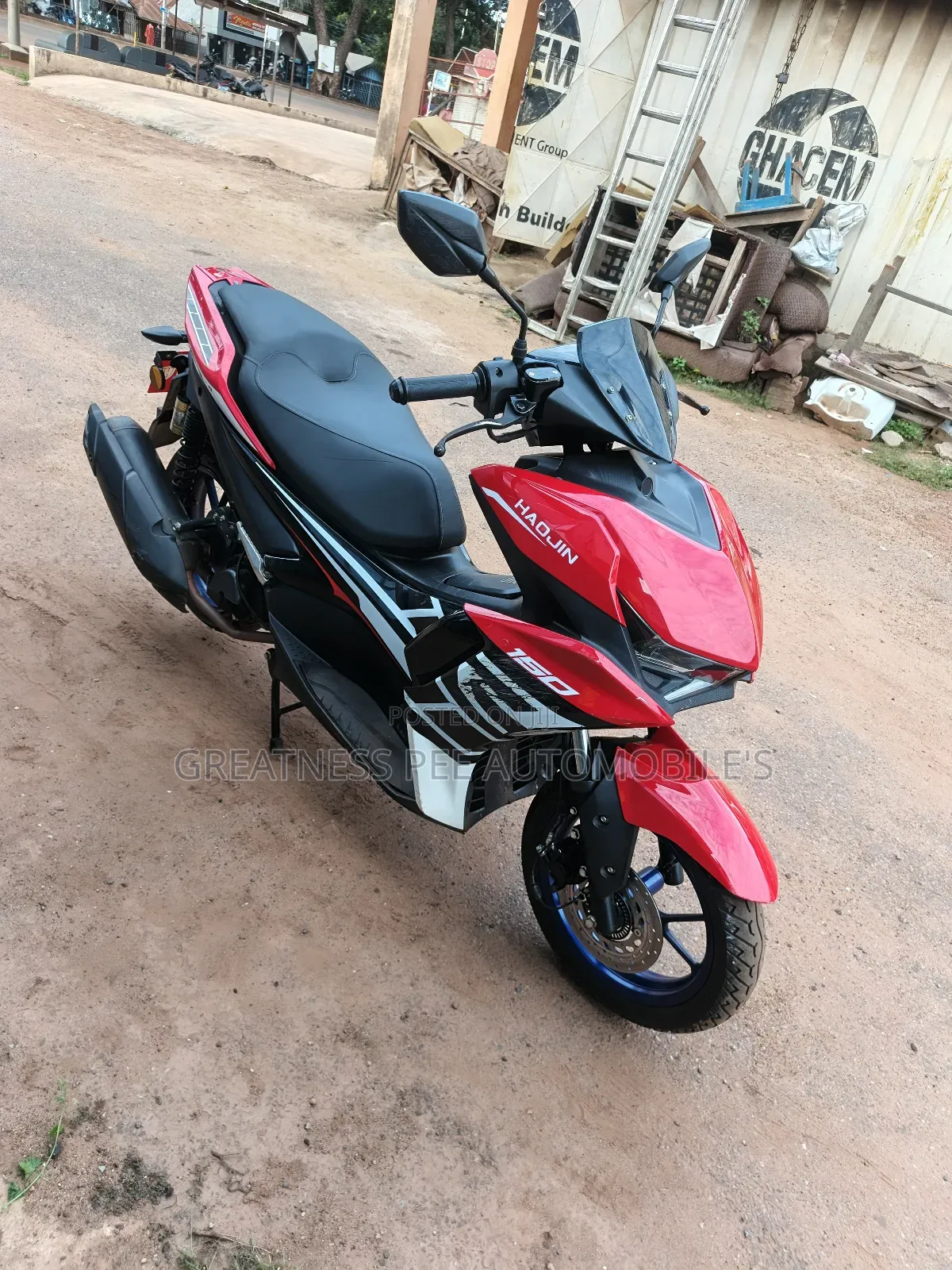 Haojin HJ150-8E 2025 Red