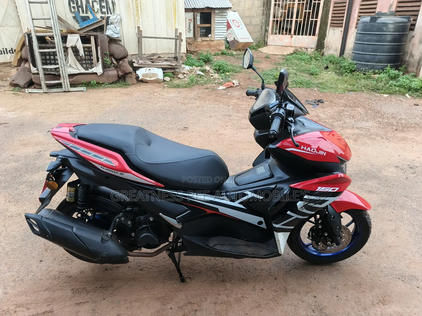 Haojin HJ150-8E 2025 Red