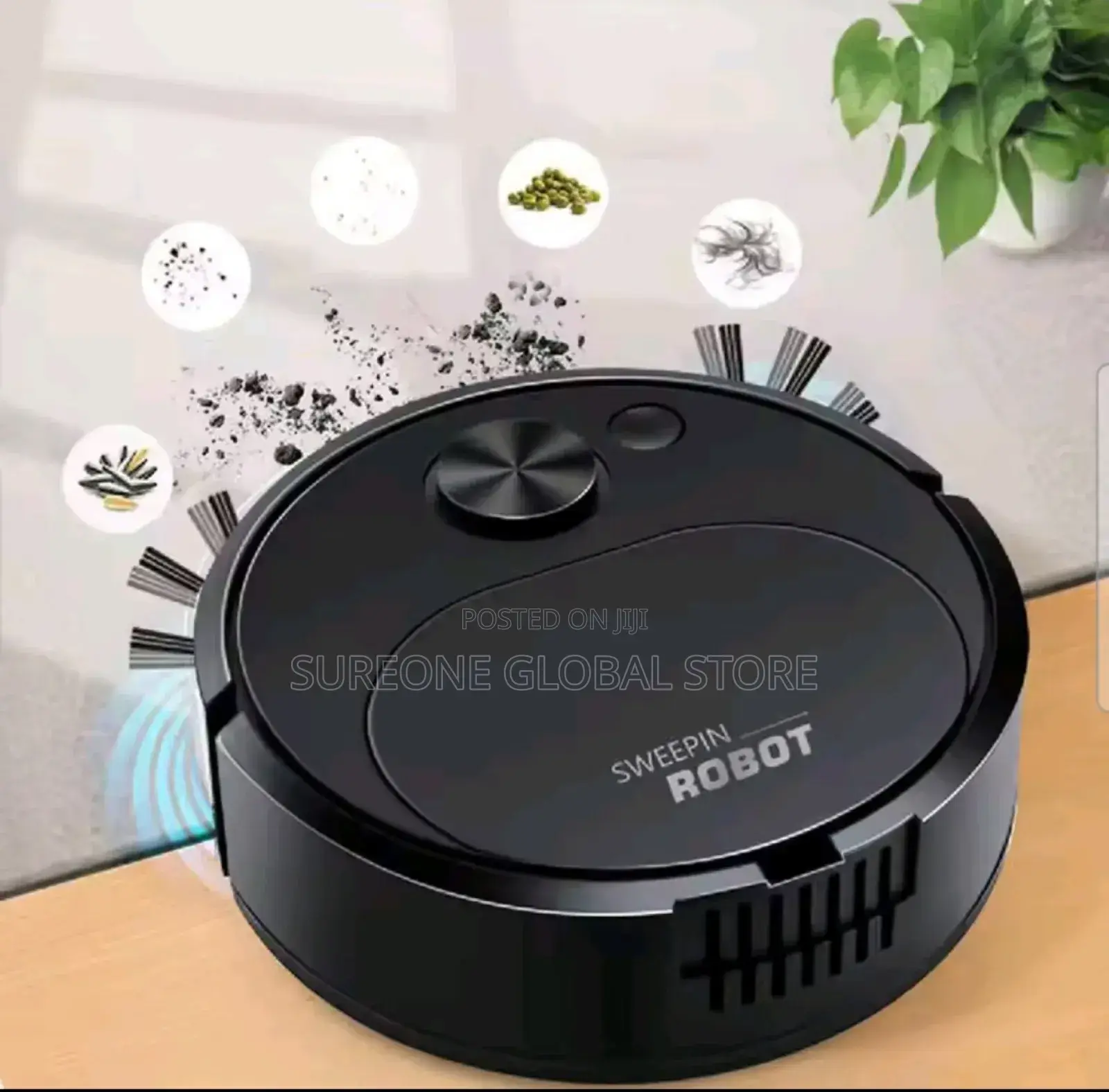3in1 Intelligent Sweeping Robot Vacuum Cleaner
