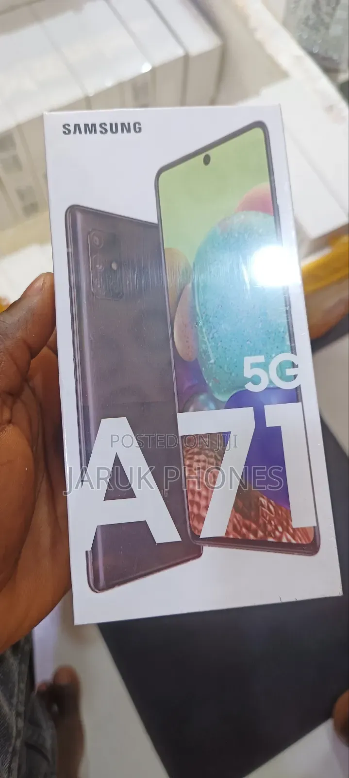 New Samsung Galaxy A71 128 GB Black