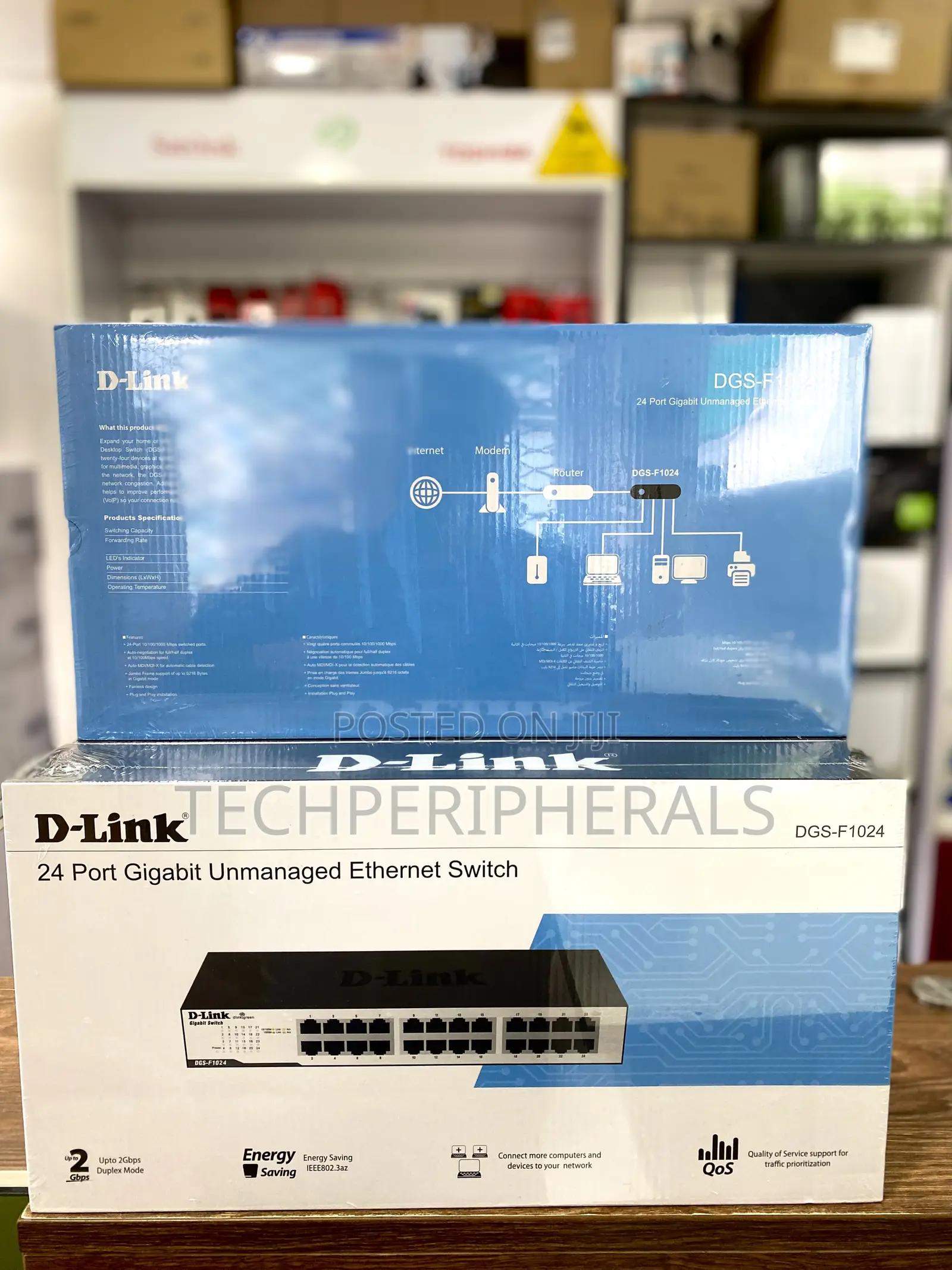 D-Link 24 Port Gigabit Unmanaged Ethernet Switch