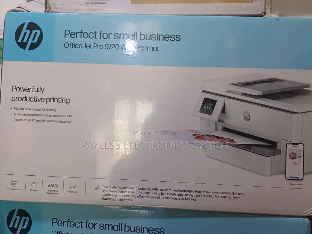 / HP Officejet Pro 9720 Wide Format All-in-One Printers