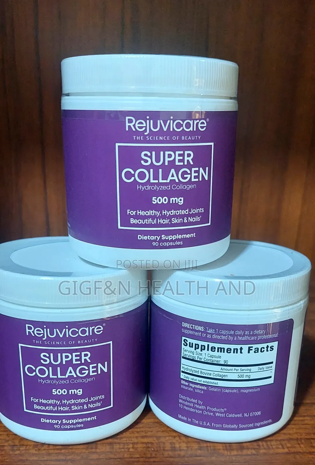 Super Collagen, 500 Mg, 90 Capsules(Beautiful Skin)