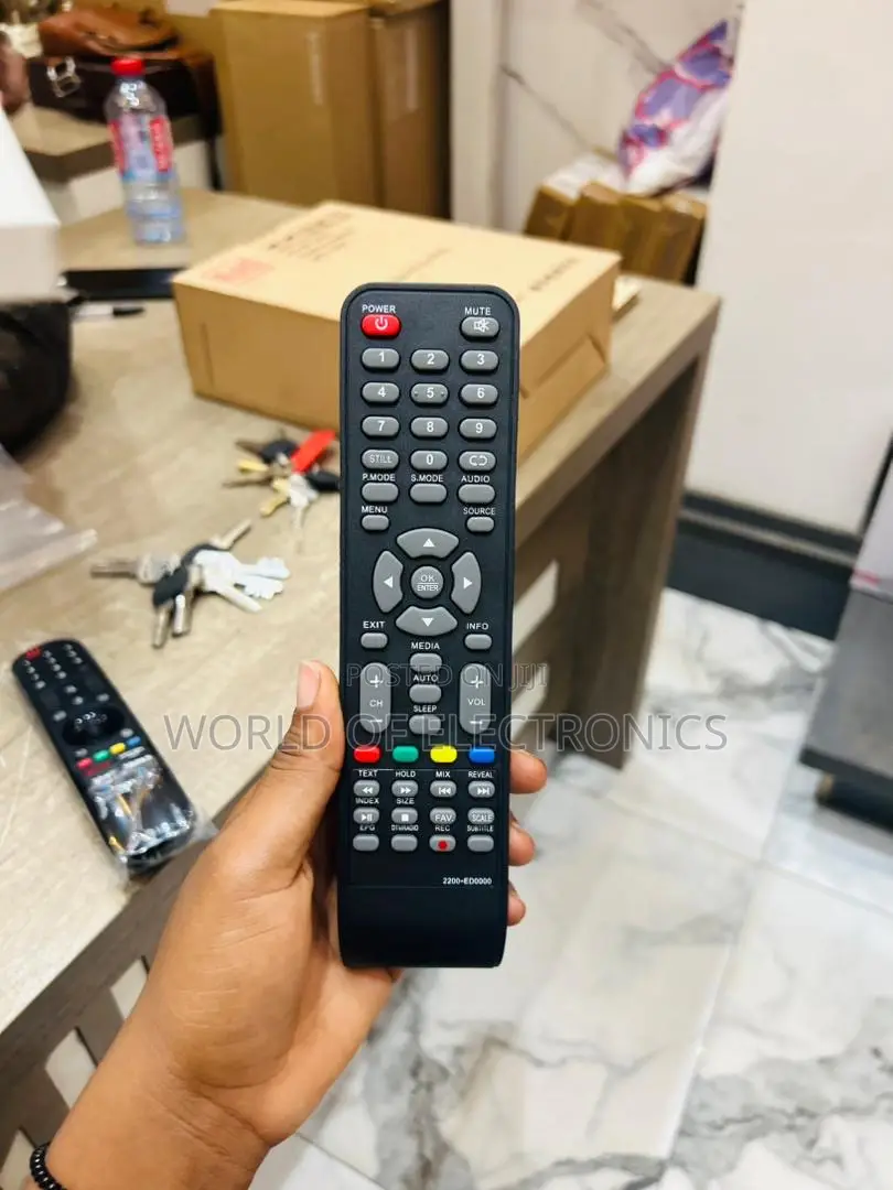 Available Now Nasco Black Television Remote
