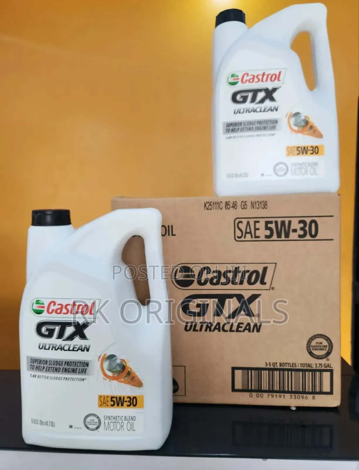 Castrol Gtx 5w30 5l Imported From Usa 🇺🇸