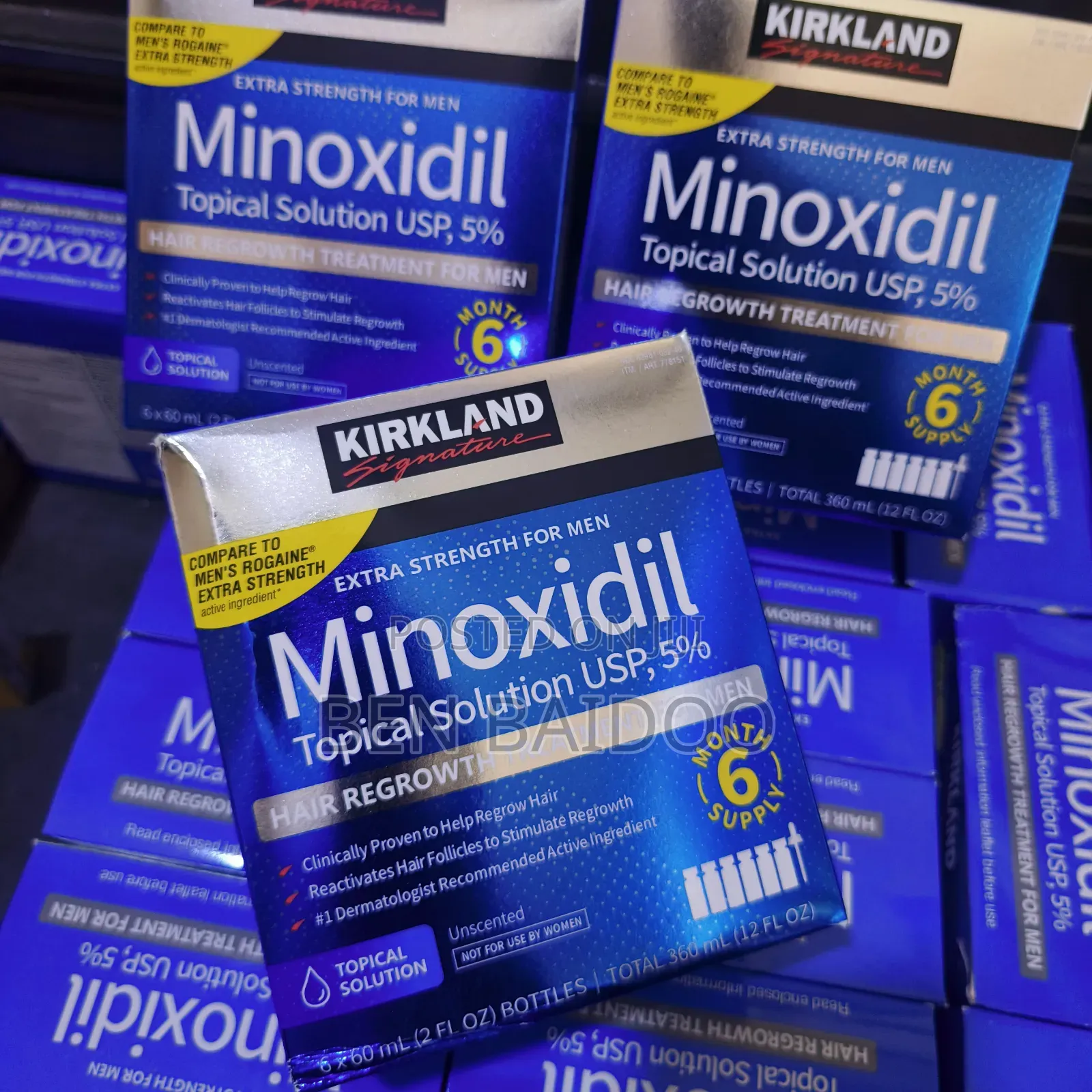 Kirkland Minox Hair Growth Pack(6 Bottles)