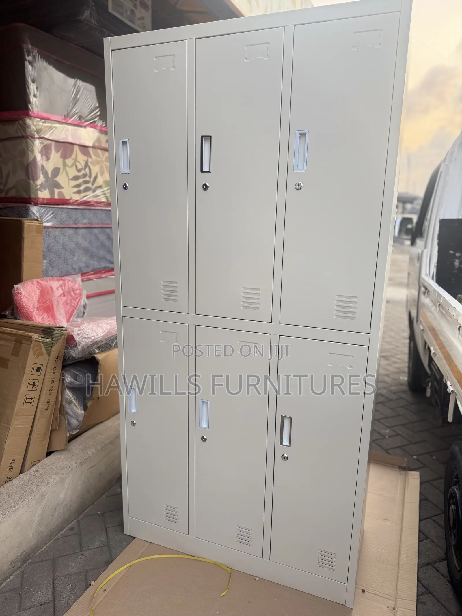6 - Locker Storage Cabinet