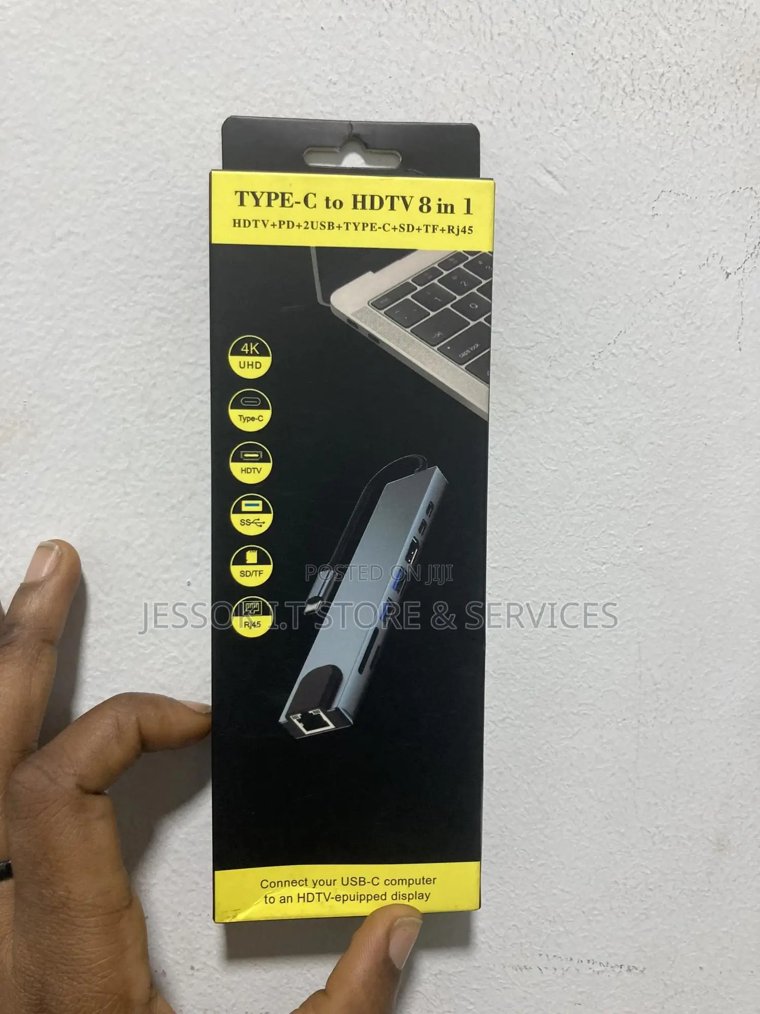 Type-C Adapter 8 in 1.