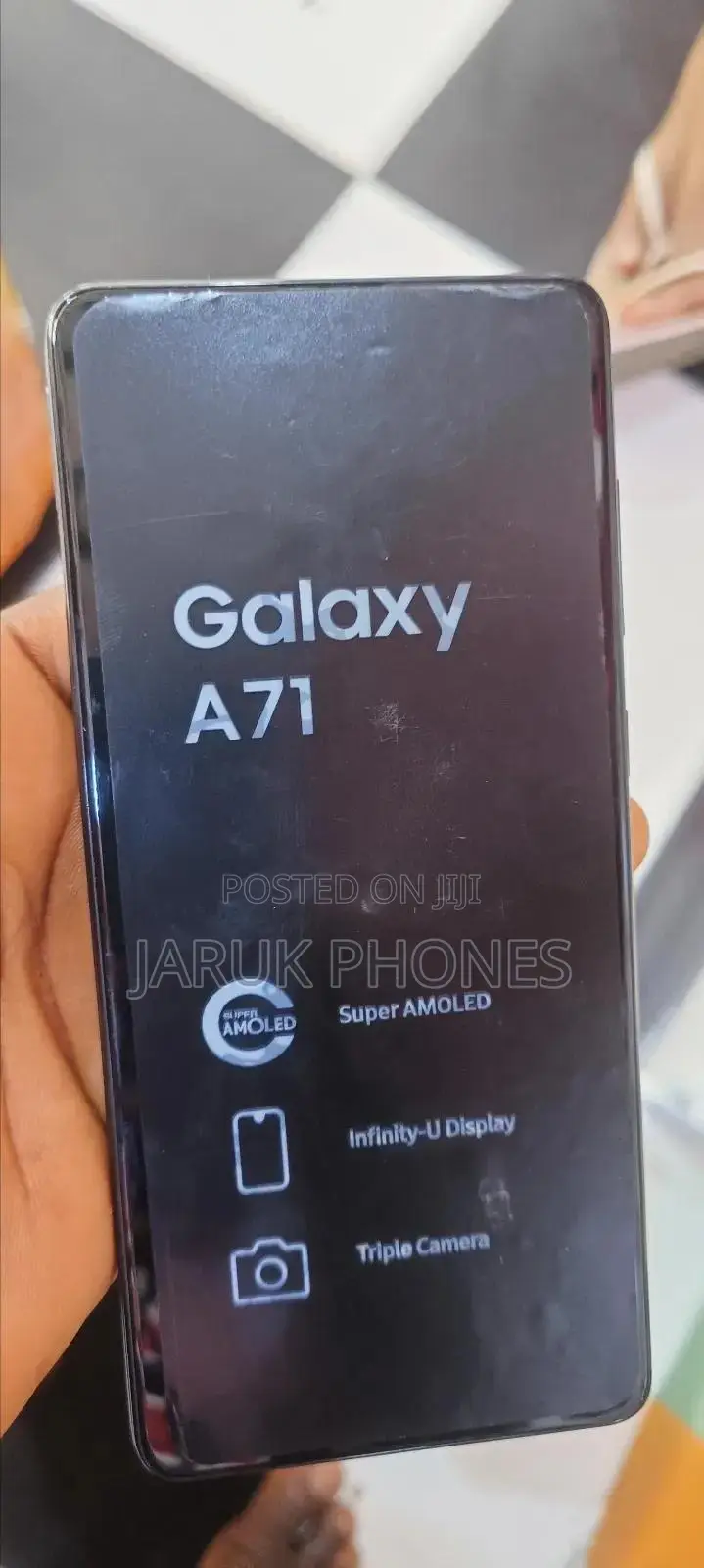 New Samsung Galaxy A71 128 GB Black