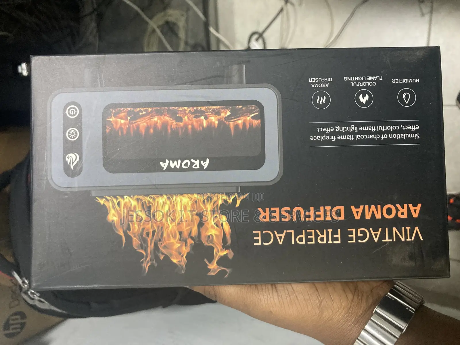 Vintage Fireplace Aroma Diffuser
