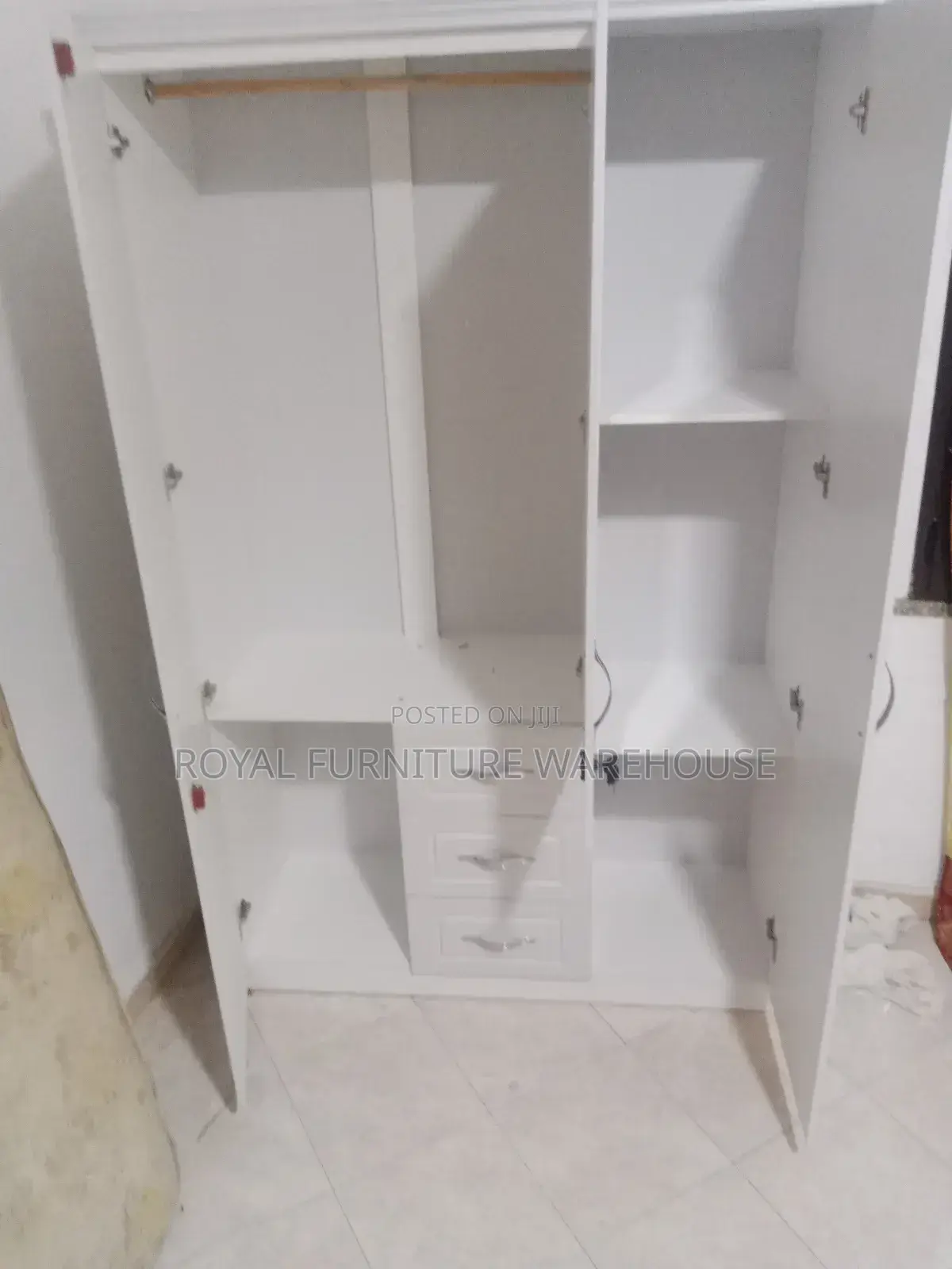 Foreign Wood Fixed Wardrobe