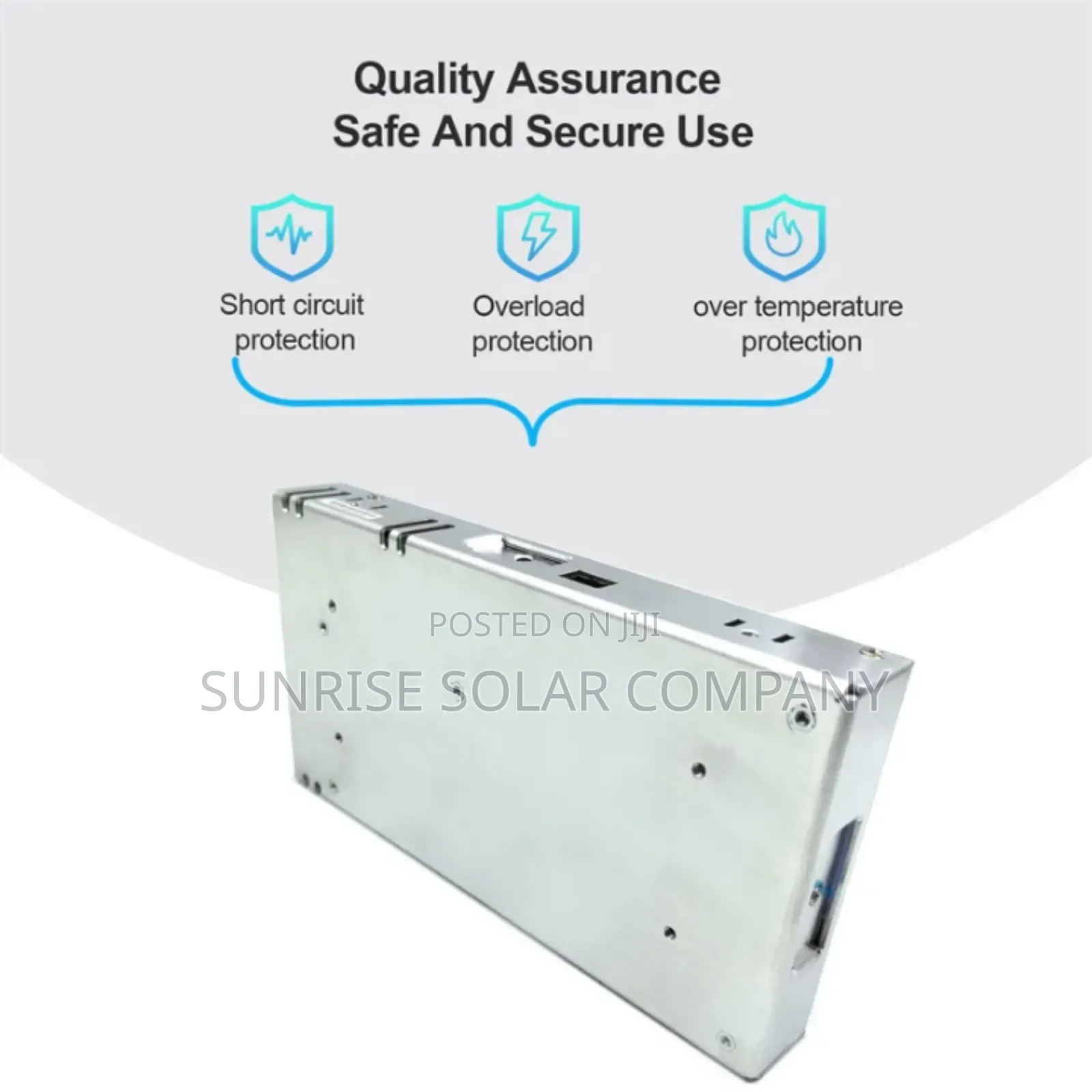 Adapter 12v For Solar Fridge And Cctv System Ac/Dc