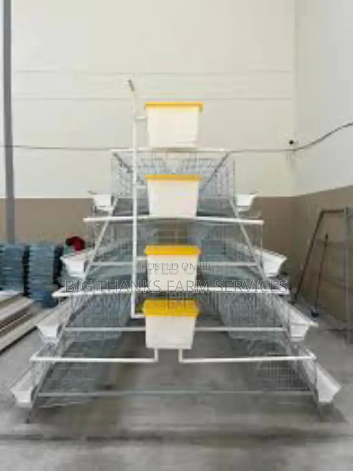 Battery Cage, A Shape 160 Cap, 4 Tier