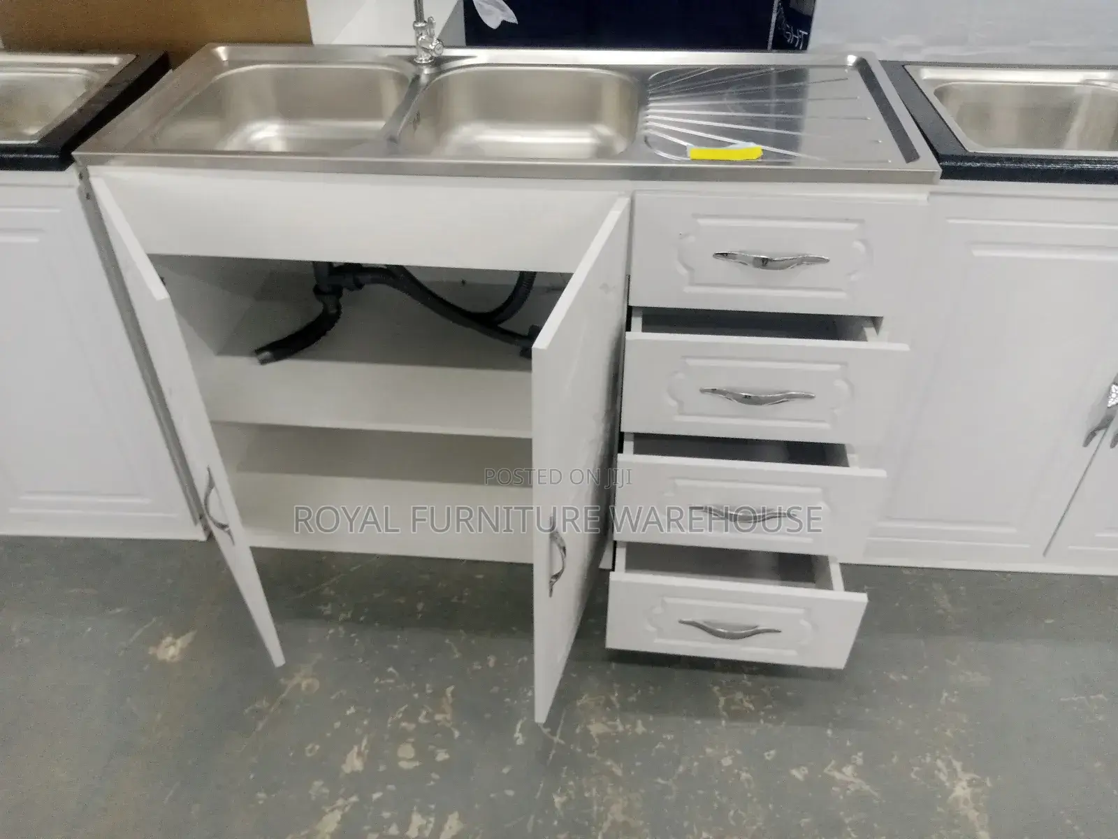 Kitchen Sink Cabinet With Drawers