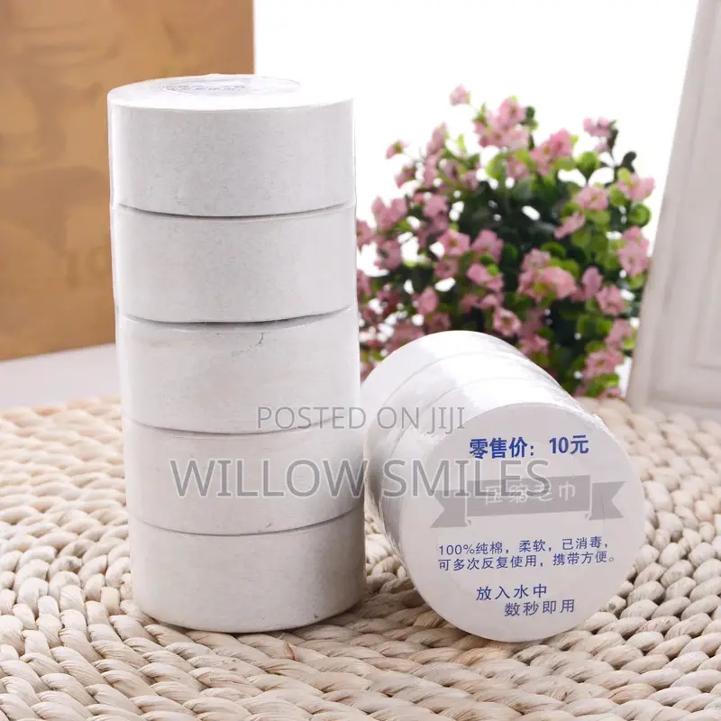 Compressed Cotton Towels