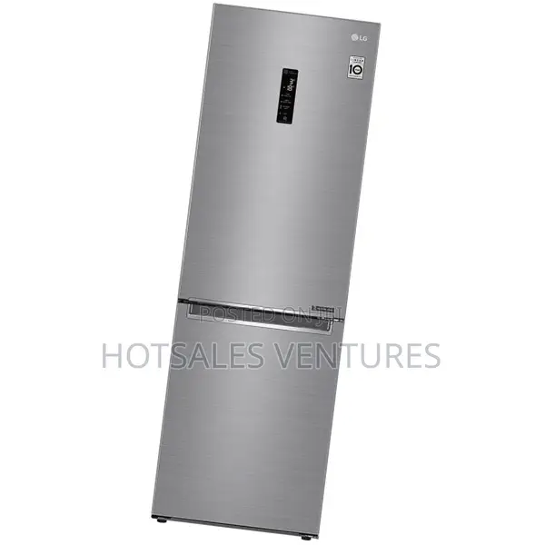 Durable Lg 374 Litres Bottom Freezer Premium Fridge - Gc-B459nlhm