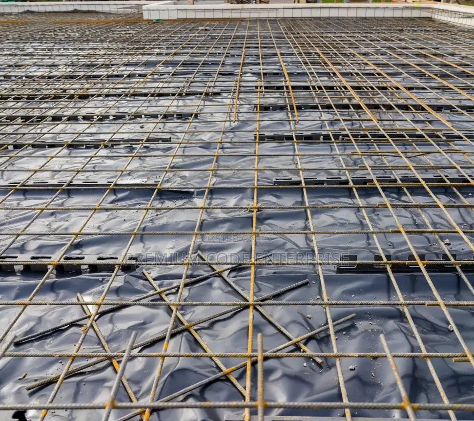 Damp Proof Membrane 300 Micron–Polyethylene Dpm, Black