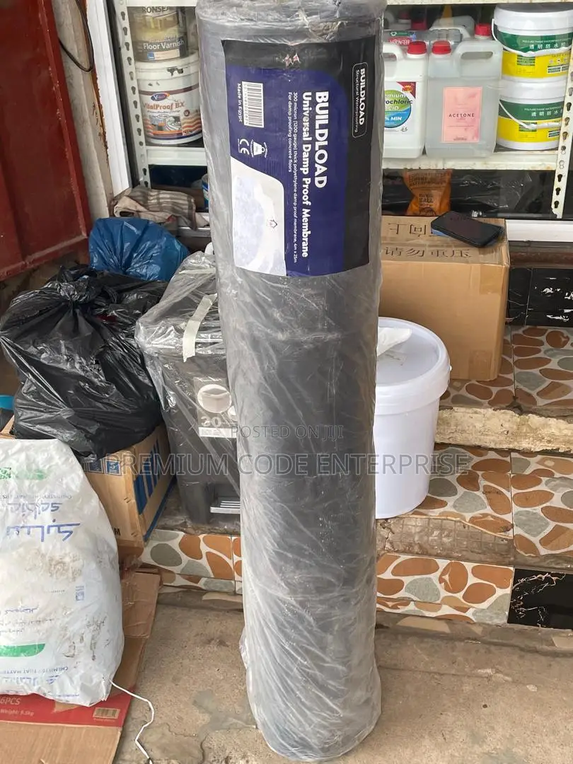 Damp Proof Membrane 300 Micron–Polyethylene Dpm, Black
