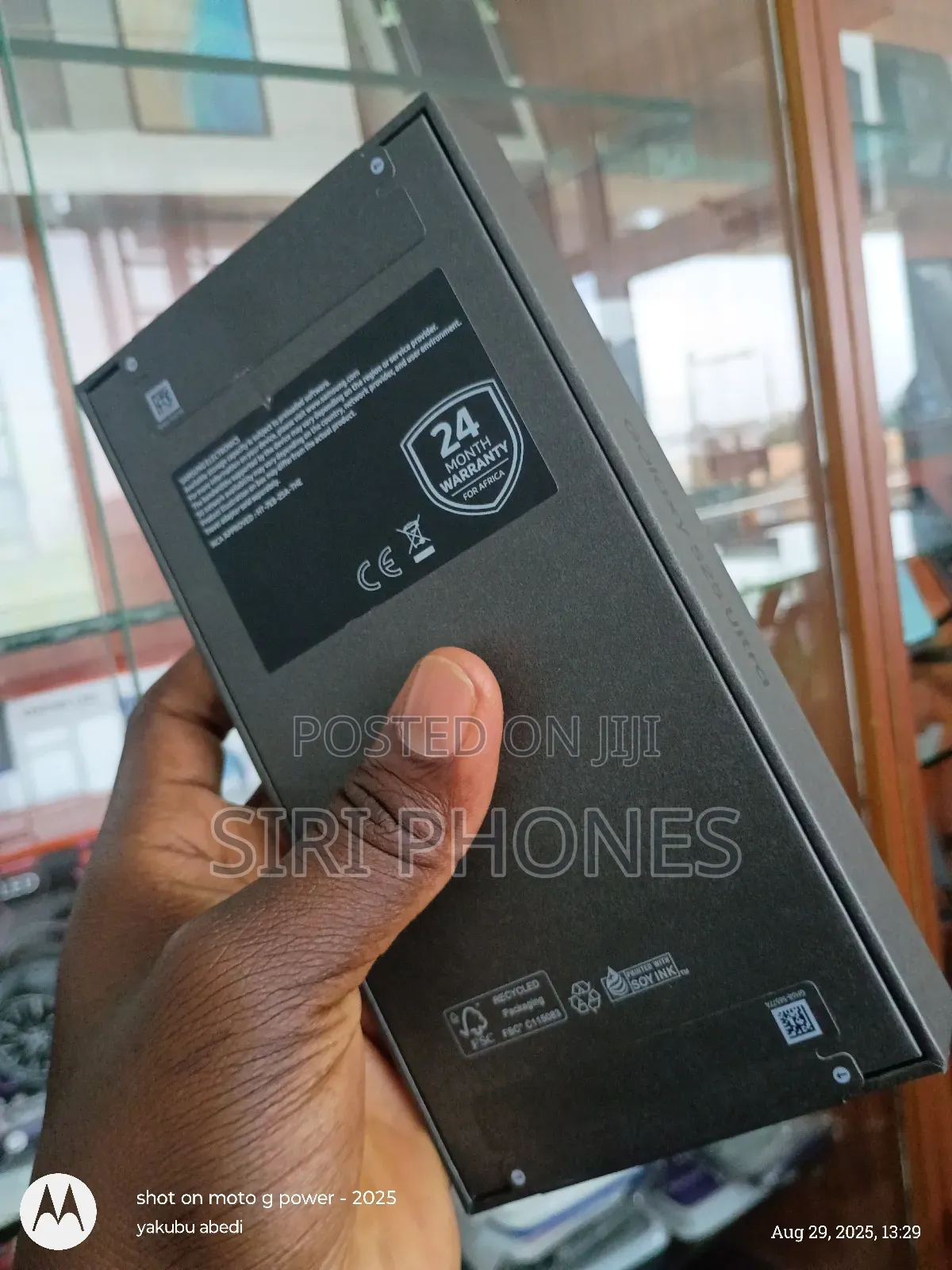 New Samsung Galaxy S25 Ultra 256 GB Black