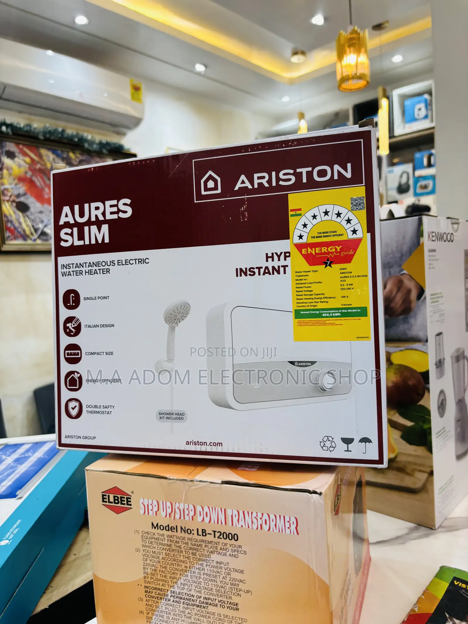7 Star Rated Ariston Instant Water Heater
