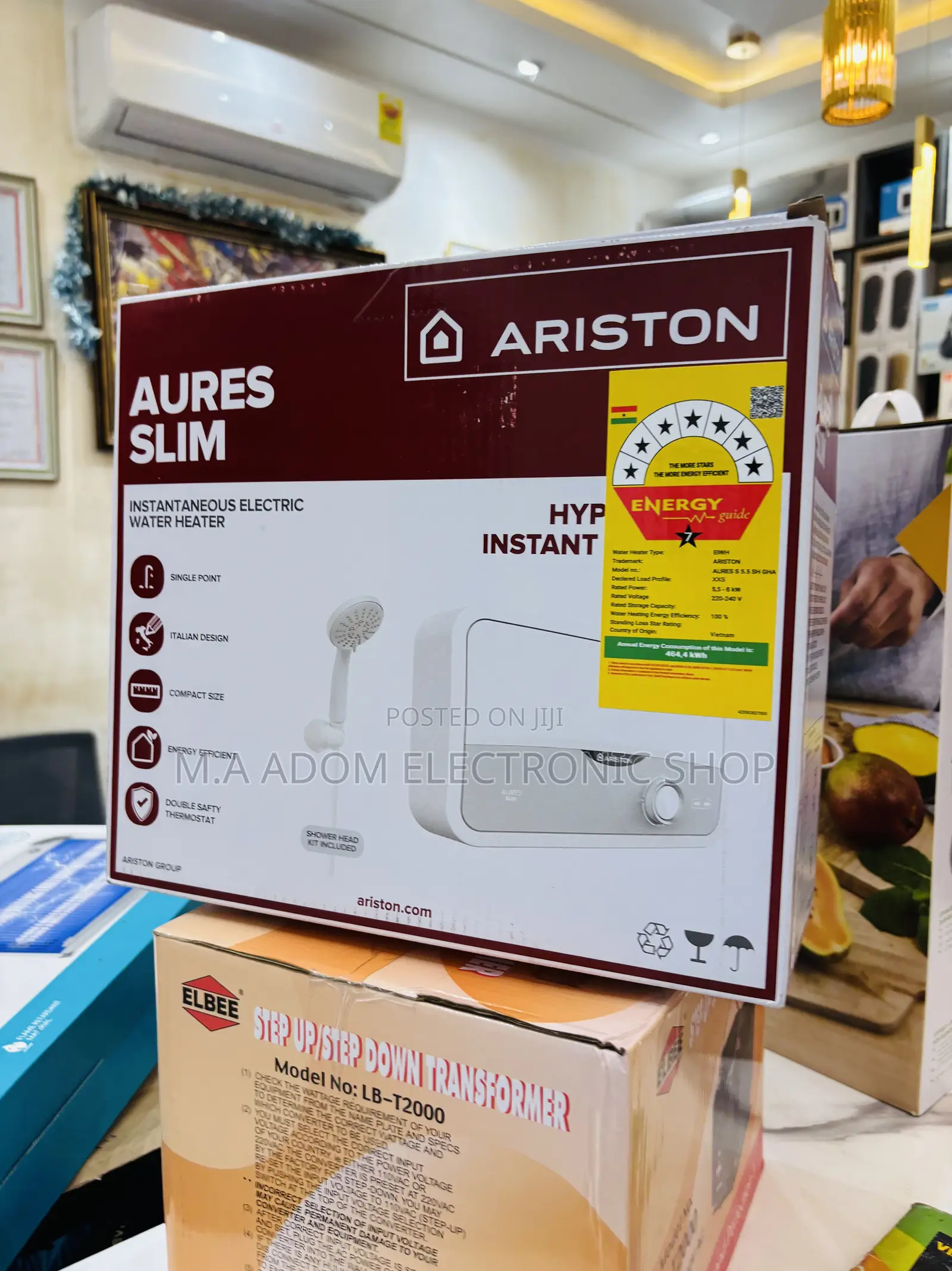 7 Star Rated Ariston Instant Water Heater