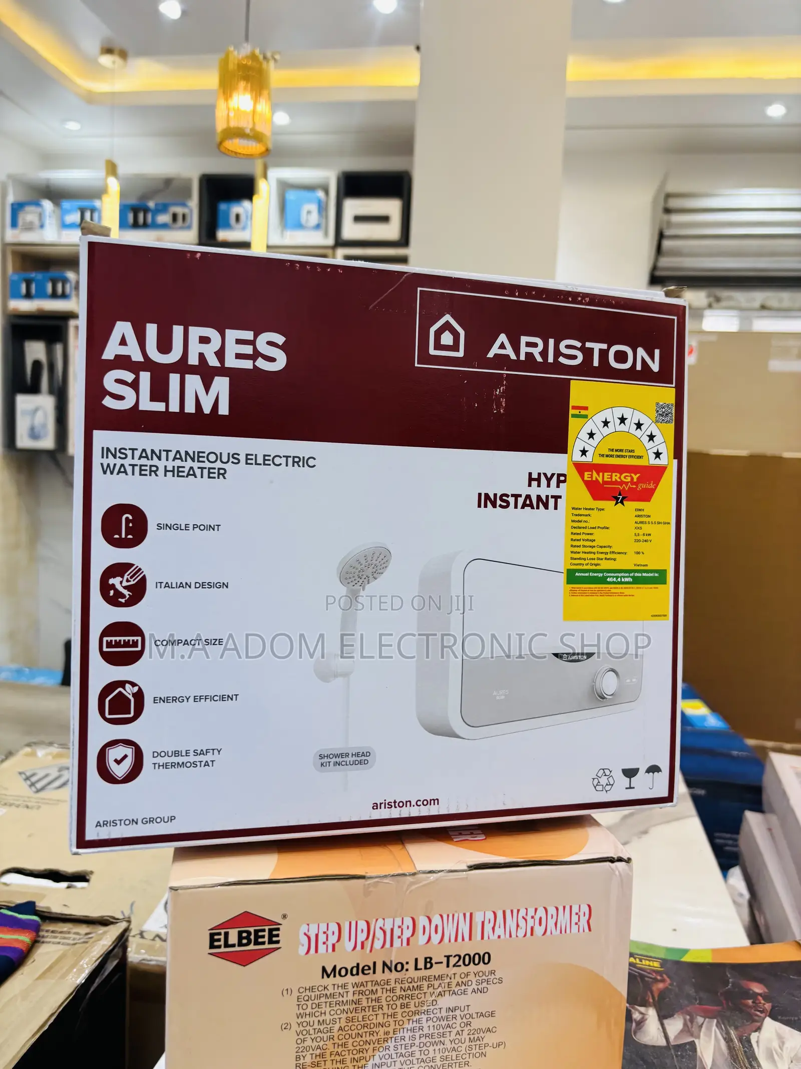 Ariston Energy Efficient Instant Water Heater