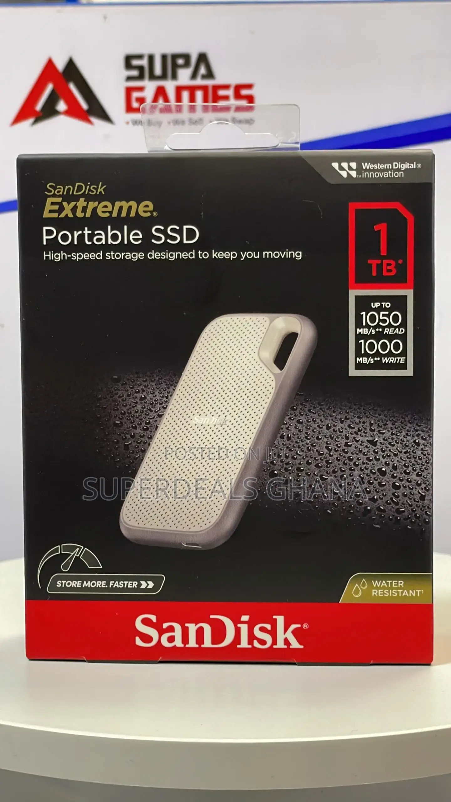 Sandisk Extreme Portable SSD 1tb/To