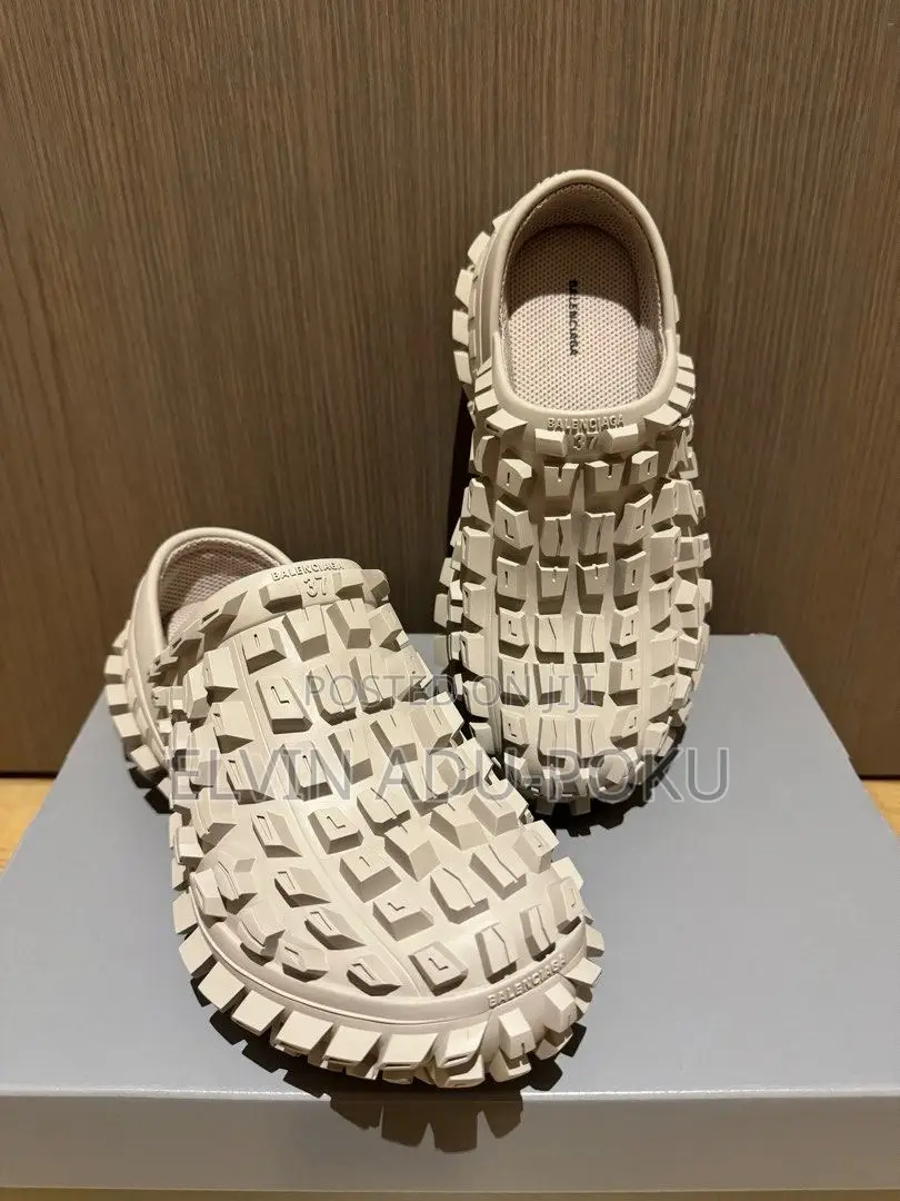Balenciaga Defender Tread Clogs In Different Colours , Swipe >>>>