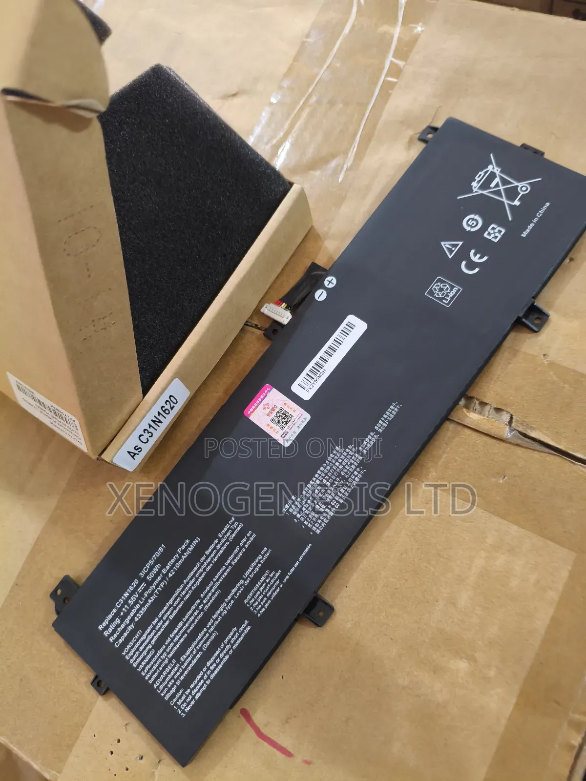 C31n1620 for Asus Zenbook Ux430 Ux430uq