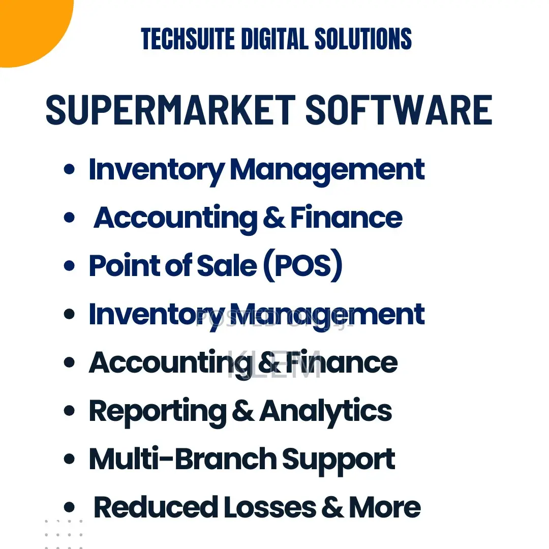 Supermarkert Accounting Management System