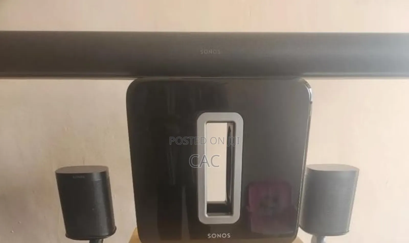 Sonos Arc Sl + Subwoofer + 2xsonos One Sl (Black)