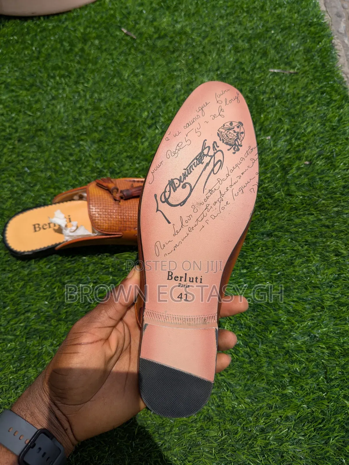 Berluti Half Shoe (Brown)