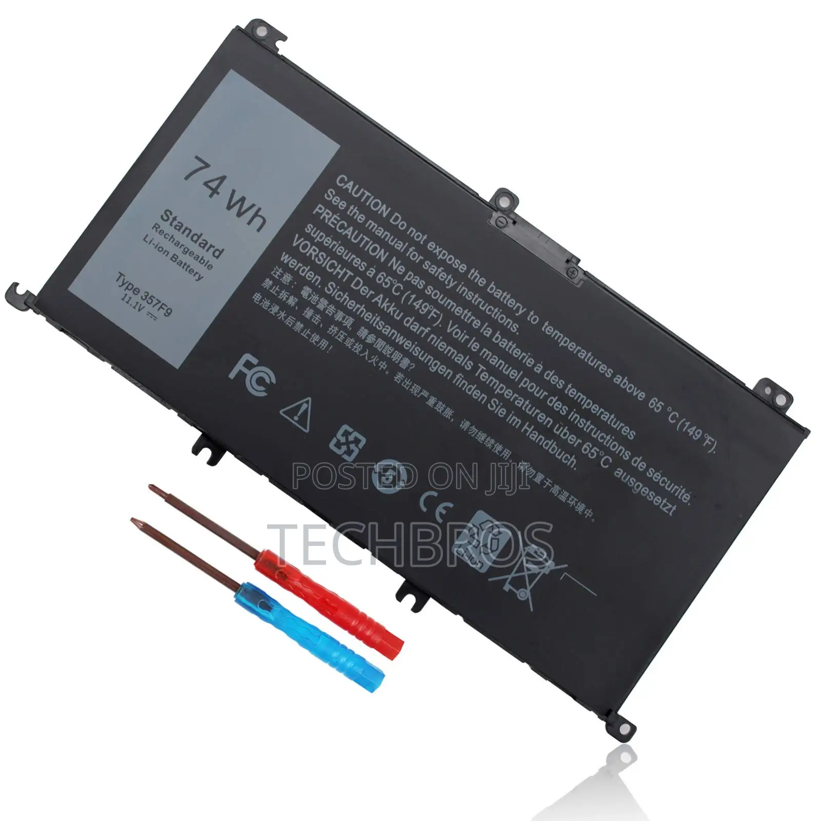 Original Dell Battery For Inspiron 15 7000 Series- 357f9