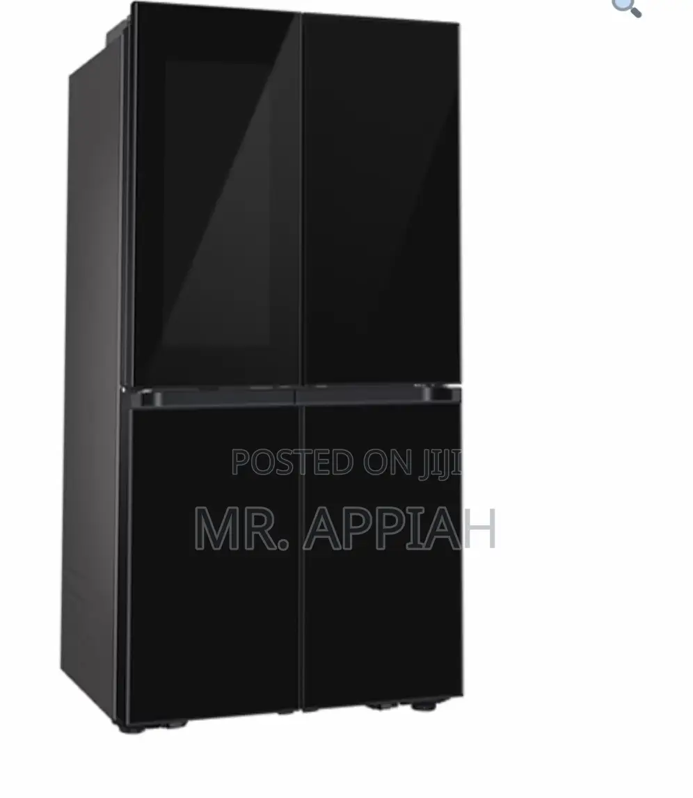 Samsung-Rf65db970e22 Fridge 4 Doors 650ltr Black See Wd Smart 