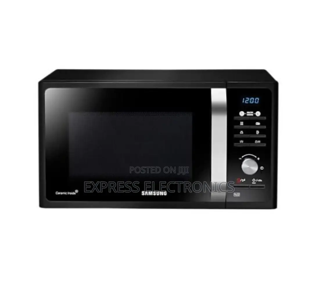 Samsung-Mg23f301tak Samsung Microwave 23ltr Grill Black