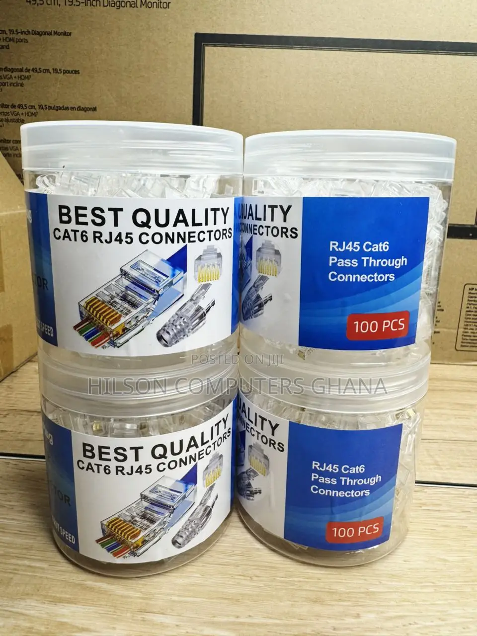 High Quality Rj45 Cat6 Pass Through Connectors