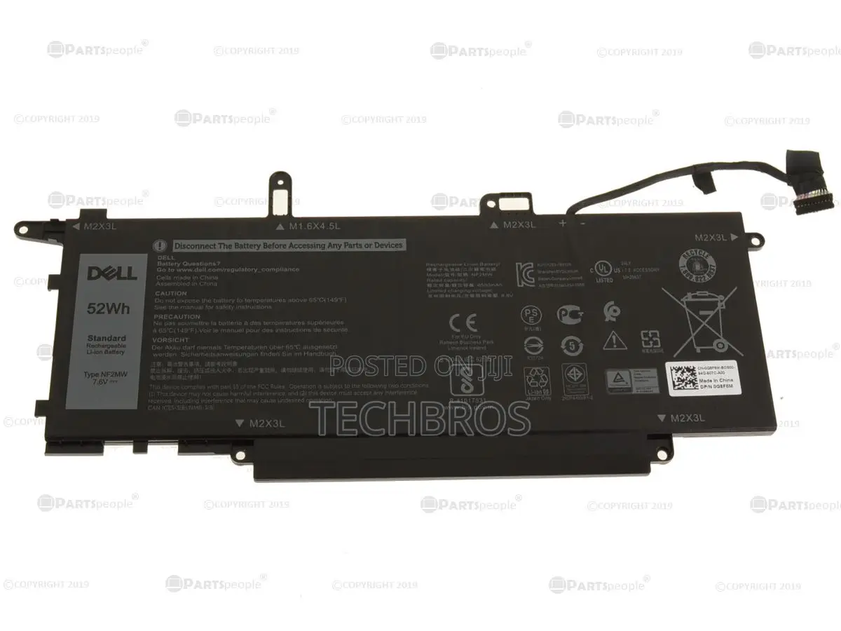 Original Dell D7270/Nf2mw Laptop Battery Latitude 7400/7270