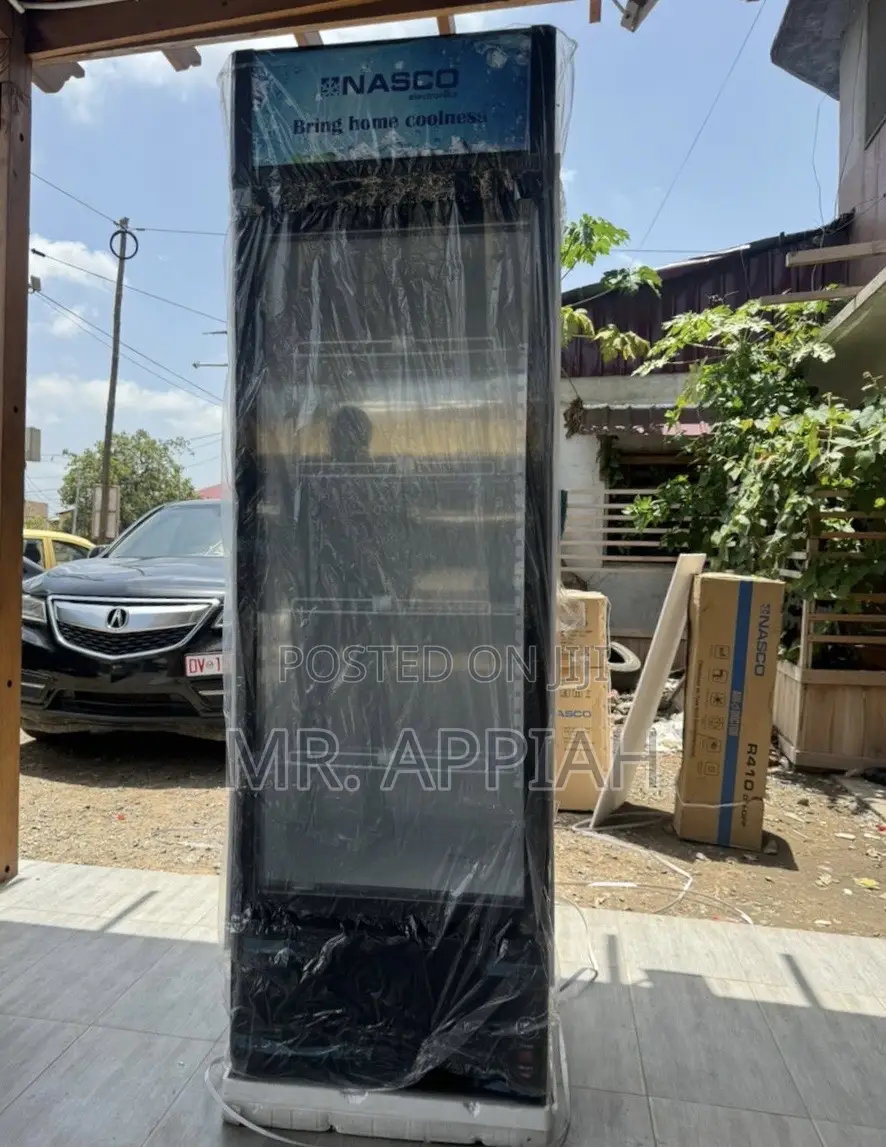 Nasco 358ltrs Display Fridge-Nas-Fl400-1dr
