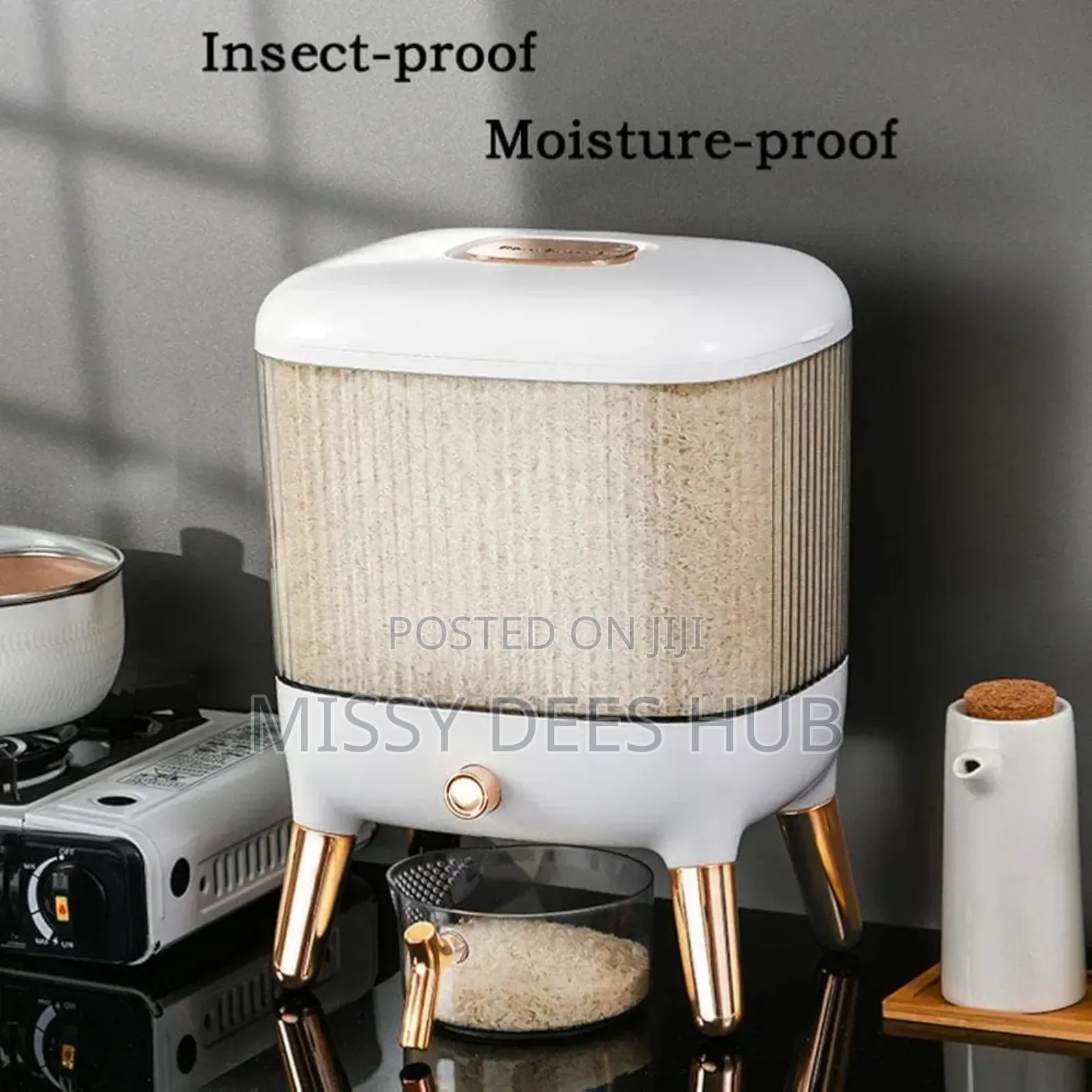 Food Storage / Rice Dispenser.....