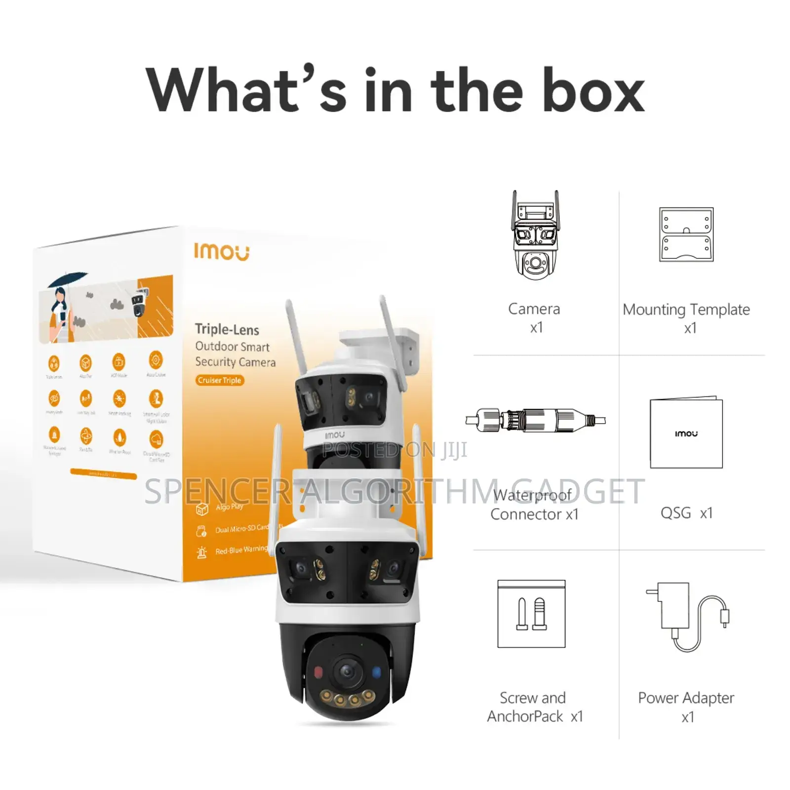 Imou Cruiser Triple Camera 11mp
