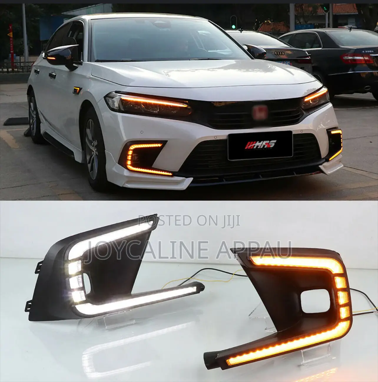 Honda Civic 2022 2024 Led Fog Light and Cover