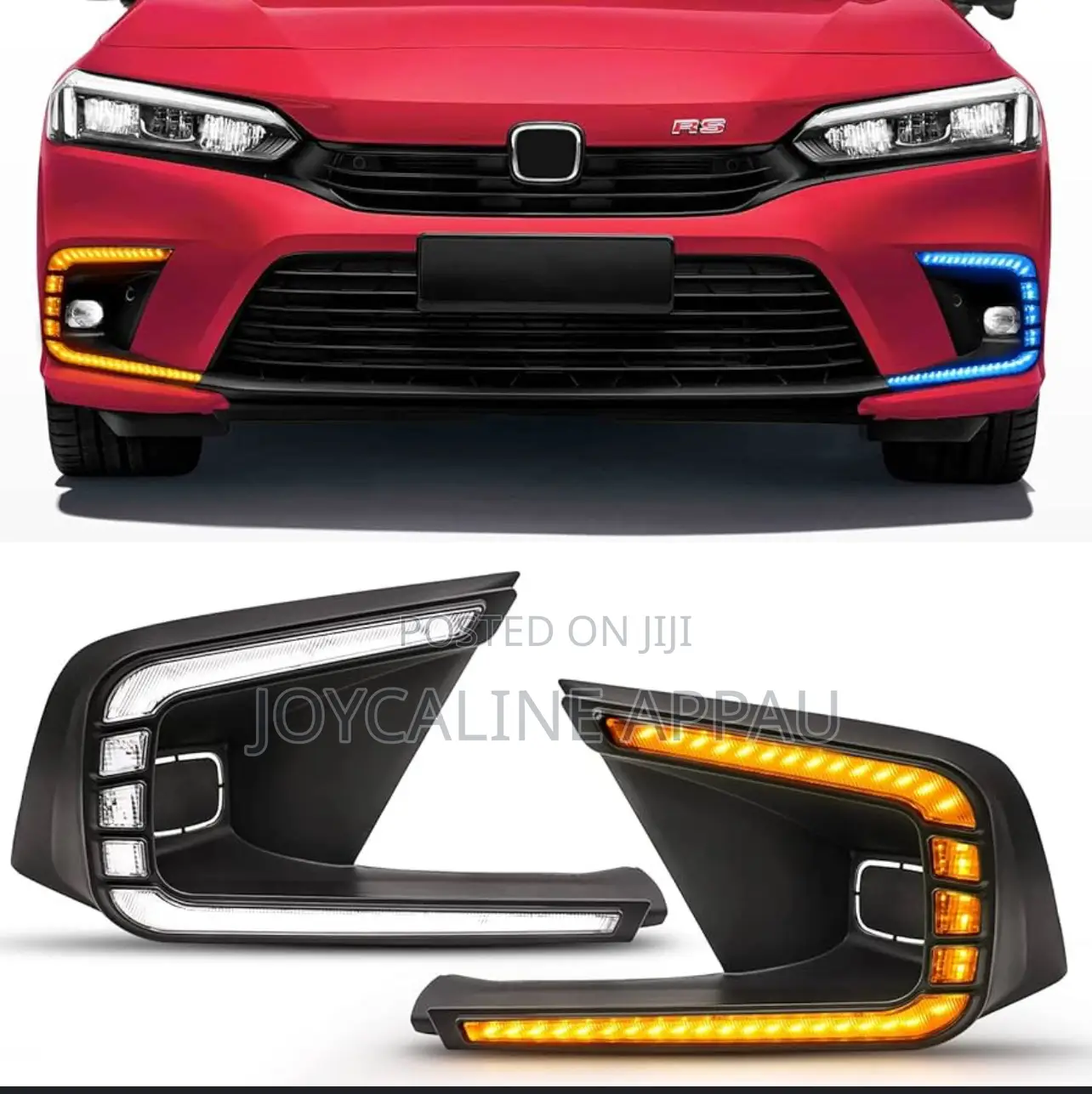 Honda Civic 2022 2024 Led Fog Light and Cover